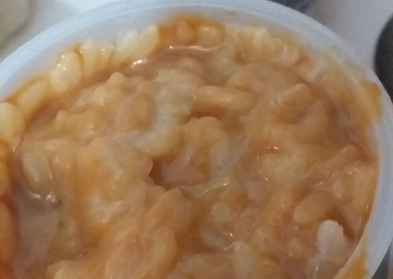 Arroz con leche y dulce de leche