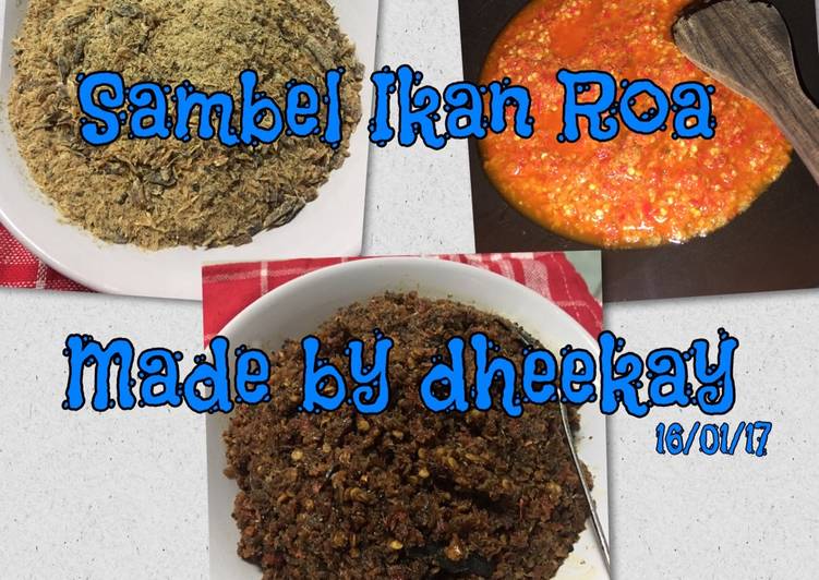 Sambel Ikan Roa Super Pedes