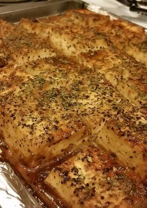 A picture of Baked Thai Peanut Tofu.