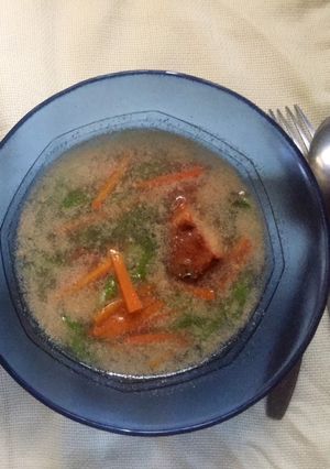 Foto resep Buncis & Wortel Kuah Santan