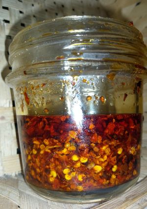 Foto resep CHILLI OIL SUPER GABIKIN RIBET!😍😍Cuman 3 Bahan 🤩