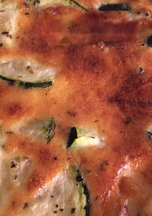 Une photo de Flan de courgette