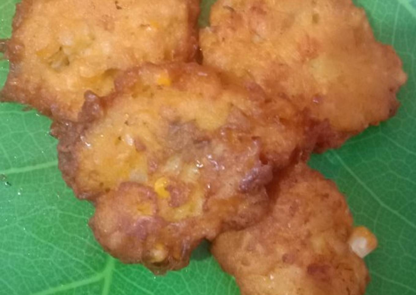 Bakwan jagung udang