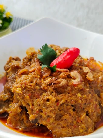 Langkah Mudah untuk Membikin Resep 114. Rendang Daging Extra Kelapa Magic.com yang  Bikin Ketagihan Anti Ribet, Bikin Ngiler