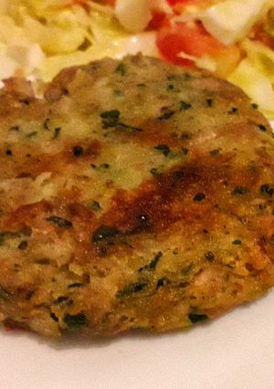 Una foto de Medallones de papa y atún 🥔🐟