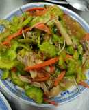 Gỏi khổ qua nấm bào ngư