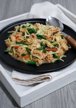 Foto resep Oseng Tahu Kacang Pepaya