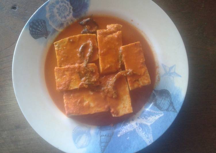 Pangek Padeh Tahu Khas Padang#PejuangDapurPeduliKankerPayudara#
