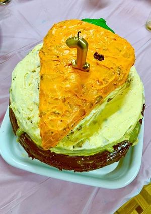 Una foto de Bizcocho torta de zanahoria 🥕