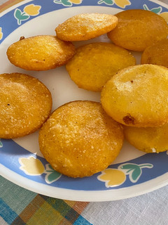 Una foto de Arepa de huevo