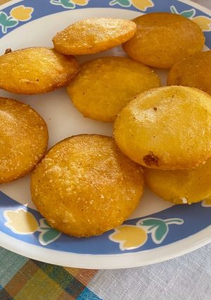 Una foto de Arepa de huevo