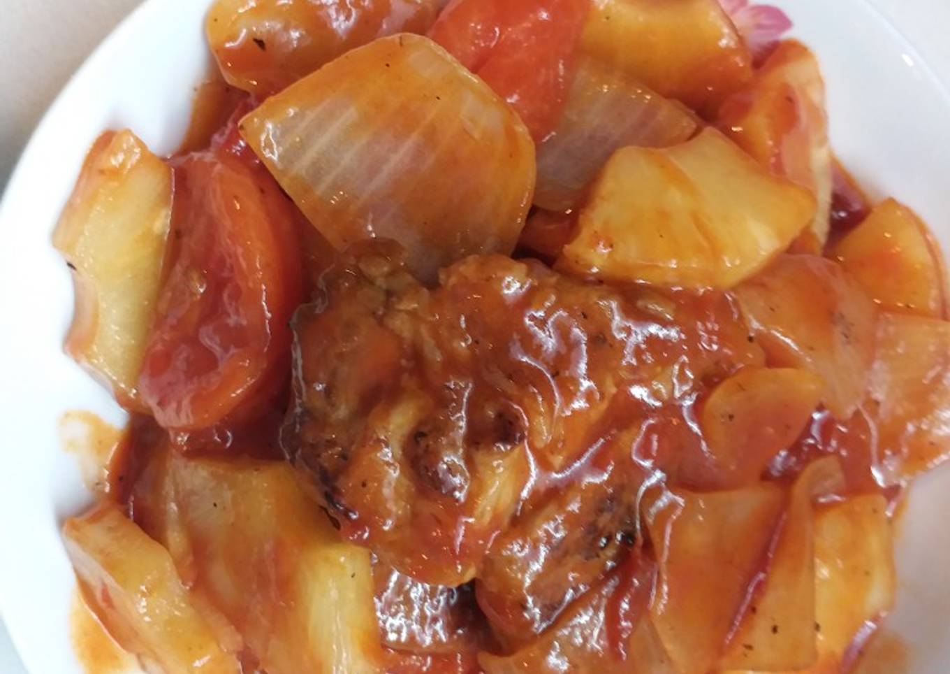 Porkchop sweet and sour