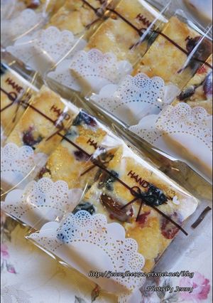蔓莓纖果雪q餅 的食譜成品照片