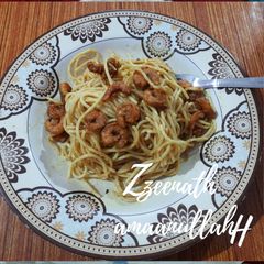A picture of Garlicky Shrimp Noodles.