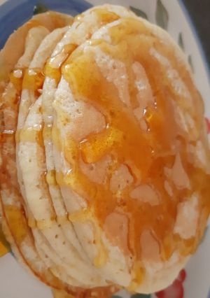 A picture of How to make Pancakes.