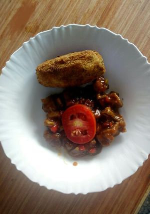 A picture of Potatoe Croquette.