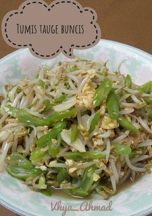 Foto resep Tumis tauge buncis