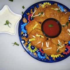 A picture of ALU ke Pakory.