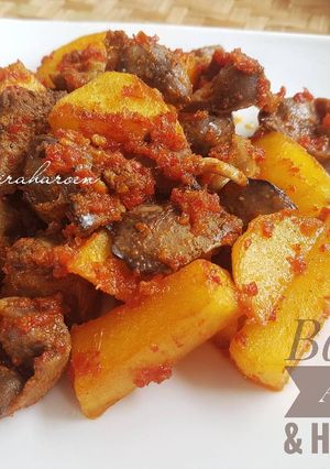 Foto resep Balado Ampela & Hati Ayam