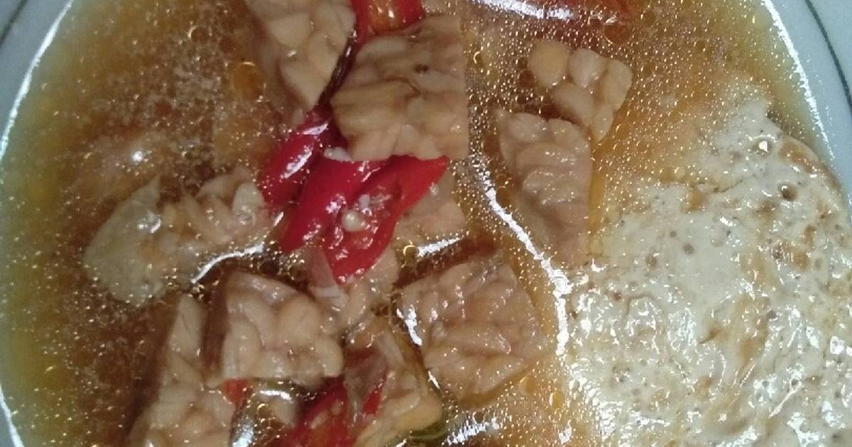 Resep Semur Tempe Telor Ceplok Enak Dan Mudah Cookpad