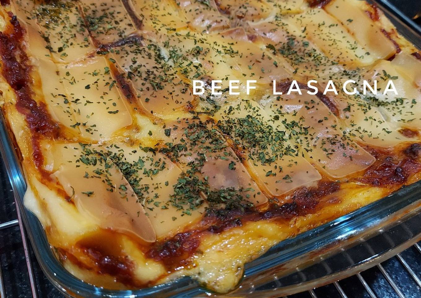 Beef Lasagna