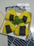 Onigiri Nasi Kuning Isi Telur & Abon ✅