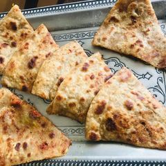 A picture of Aloo paratha.