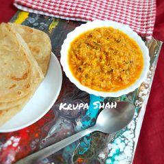 A picture of Spicy Soya kheema.