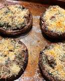 🧈PORTOBELLOS CON BEANS Y PROSCUITTO 🥓 🤤