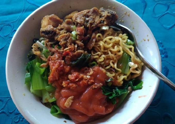 Mie ayam homemade ala mama nya nadiya