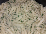Fideos con perejil