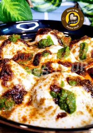 A picture of Soft And Spongy Dahi Bhalle In Appam Or Paniyaram Pan 2 Tbsp Oil Recipe.