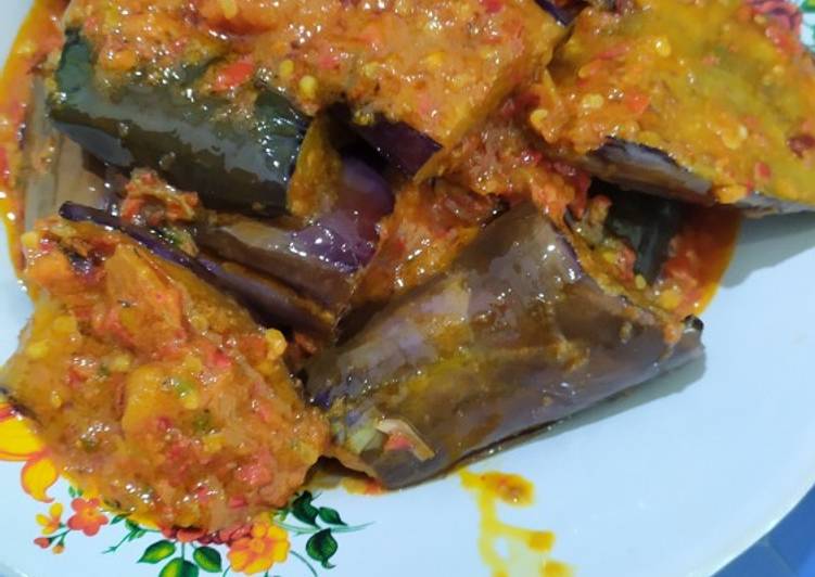 Cara Gampang Menyiapkan Terong balado Anti Gagal