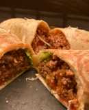 Burritos με μοσχαρίσιο κιμά !