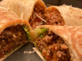Burritos με μοσχαρίσιο κιμά !