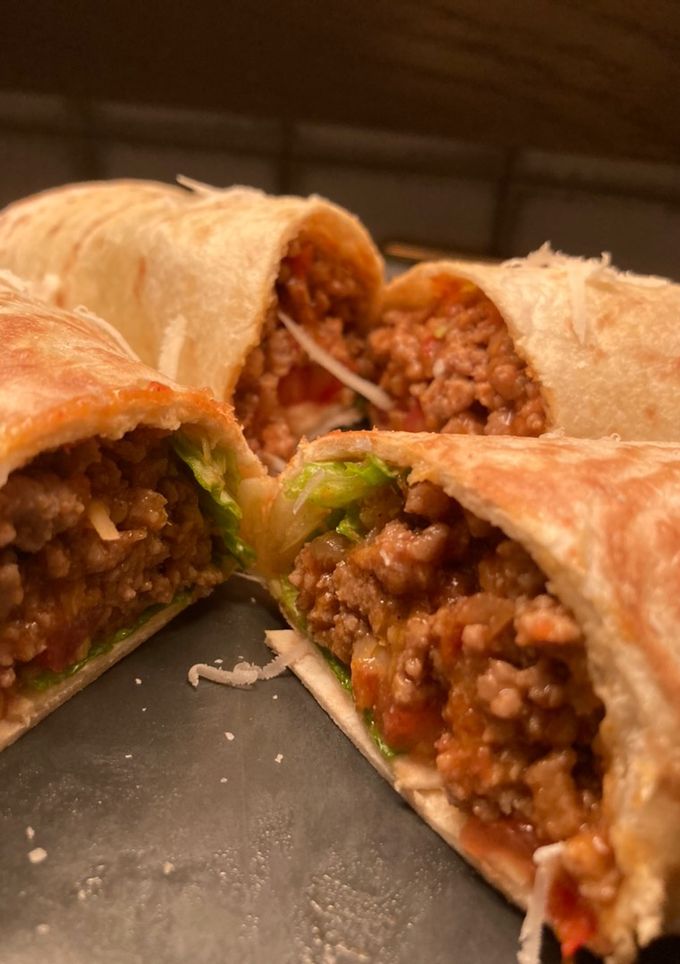 Φωτογραφία της συνταγής Burritos με μοσχαρίσιο κιμά !