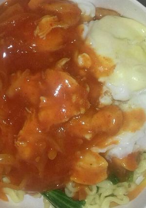 Foto resep Mie rebus SC teriyaki