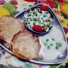 A picture of Pavbhaji.