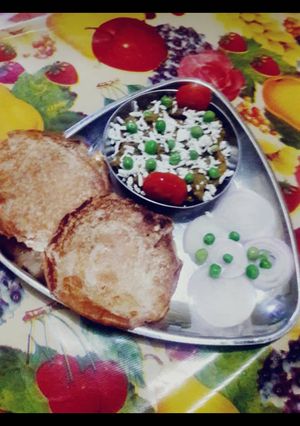 A picture of Pavbhaji.