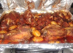 Una foto de Chamorros Adobados al Horno