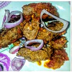 A picture of Handi kabab.