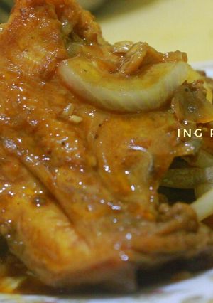 Foto resep Ayam saus BBQ mentega