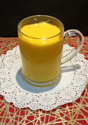 A picture of Mango Milk Shake.