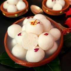 A picture of Rasgulla.