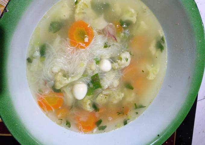 Resep Sop Sayuran Soun Oleh Nia Cookpad