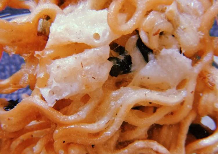 Omelette Mie Telur Keju + Nori