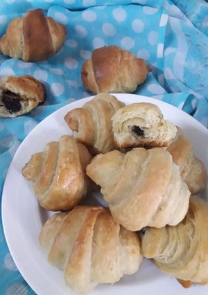 ચોકોલેટ ક્રોઈસન્ટ્સ(chocolate croissant Recipe in Gujarati) રેસીપી મુખ્ય ફોટો