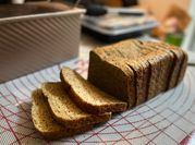 A picture of oats wheat bread