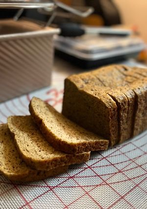 A picture of Deidre’s Keto Bread recipe (with gluten).