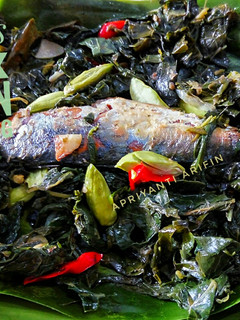 Foto resep Pepes Peda Daun Singkong